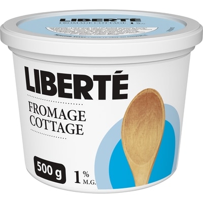 Liberté Formage Cottage 1% 500 g, 0,90 $/100g