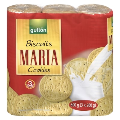 Gullon Maria Cookies 600 g, $0.75/100g