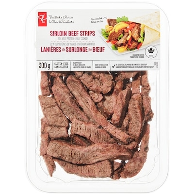le Choix du Président Lanières de surlonge de bœuf 300 g, 53,30 $/1kg 5,33 $/100g