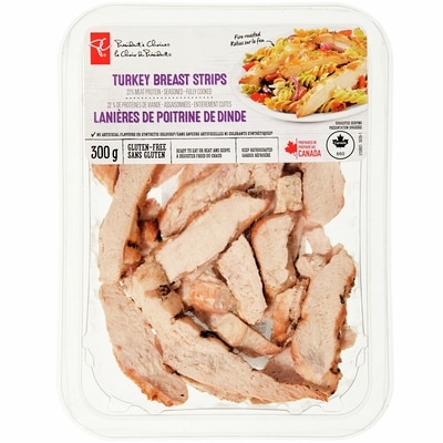 President's Choice Turkey Breast Strips 300 g, $53.33/1kg $5.33/100g