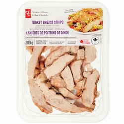 le Choix du Président Lanières de poitrine de dinde 300 g, 40,00 $/1kg 4,00 $/100g
