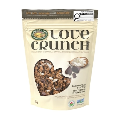Nature's Path Organic Dark Chocolate & Coconut Granola 325 g, $2.30/100g