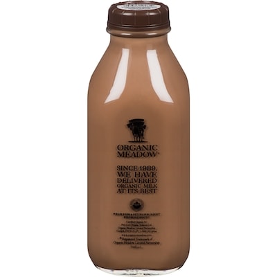Organic Meadow Chocolate Milk 946 ml, $0.63/100ml