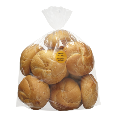 null Kaiser Buns 78 g, $4.47/100g