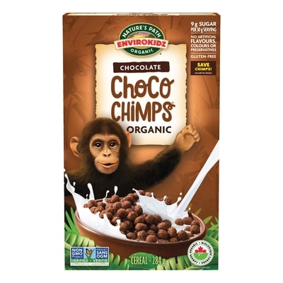 Nature's Path Organic Choco Chimps Cereal 284 g, $2.11/100g