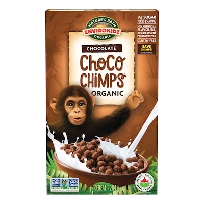 Nature’s Path Céréales biologiques Choco Chimps 284 g, 2,11 $/100g