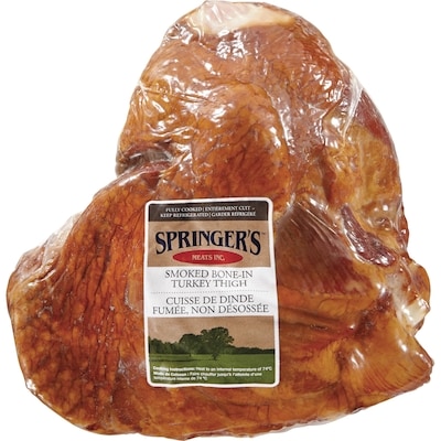 Springer's Meats Smoked Turkey Thighs $15.41/1kg $6.99/1lb