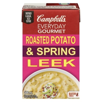 Campbell's Everyday Gourmet Roasted Potato and Spring Leek 500 ml, $0.86/100ml