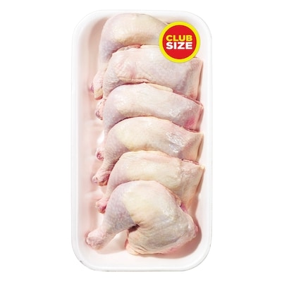 null Cuisses de poulet avec dos, Format club 6,59 $/1kg 2,99 $/1lb