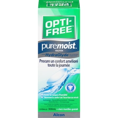 Opti-Free Solution PureMoist 300 ml, 5,00 $/100ml