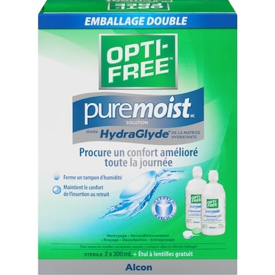 Opti-Free Solution PureMoist 600 ml, 4,75 $/100ml