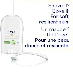 Dove Advanced Care Cool Essentials Trial & Travel Sized Deodorant
