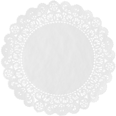 null Napperons de dentelle en papier 20 cm (8 po) 500 ea