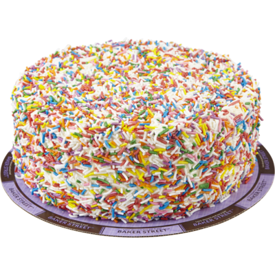 Baker Street Birthday Cake 1.2 kg, $2.50/100g