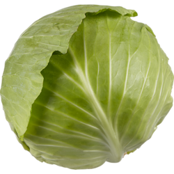 null Green Cabbage, case 1 ea, $1.26/1kg