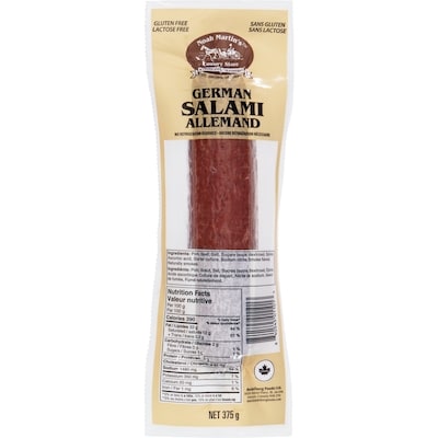Noah Martin German Salami 375 g, $26.67/1kg $2.67/100g
