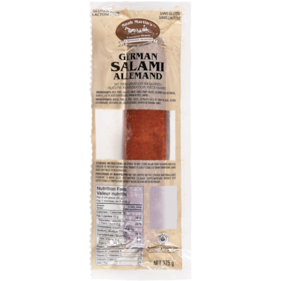 Noah Martin Salami allemand 375 g, 27,97 $/1kg 2,80 $/100g