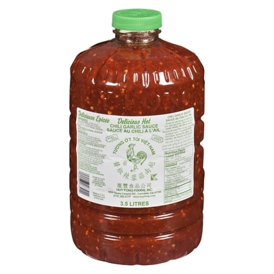 Huy Fong Chili Garlic Sauce 3.5 l, $0.86/100ml