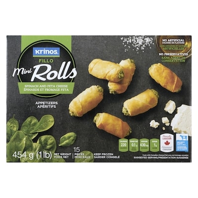 Mini Twisters, Spinach & Feta Cheese