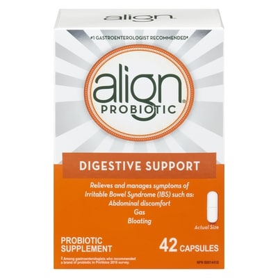 Align North American Capsules     42 ea, $1.19/1ea