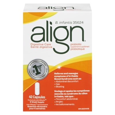 Align Comprimés Align Amérique du Nord 42 ea, 1,19 $/1ch
