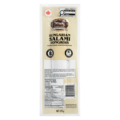Noah Martin Salami hongrois 375 g, 27,97 $/1kg 2,80 $/100g