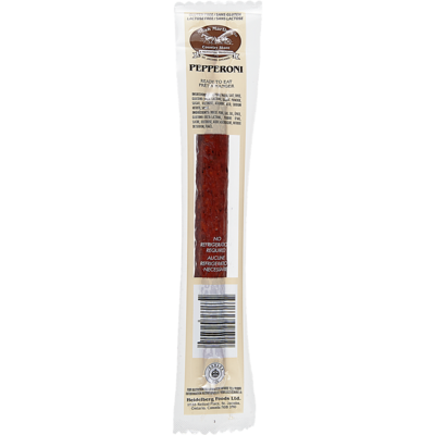 Noah Martin Pepperoni doux en bâtonnet 50 g, 43,80 $/1kg 4,38 $/100g