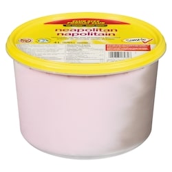 Ice Milk Neapolitan Club Size