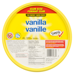 No Name Vanilla Ice Milk - 4 l | Zehrs