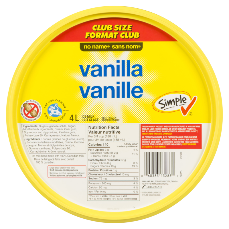 Vanilla Ice Milk