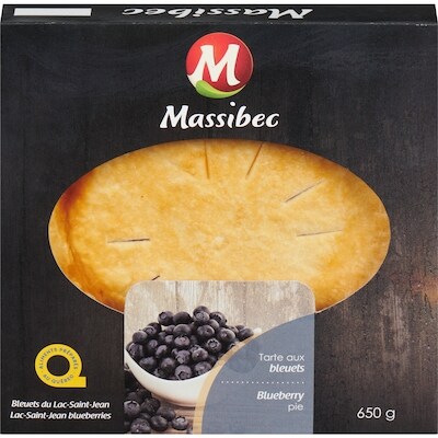 null Blueberry Pie 650 g, $1.08/100g