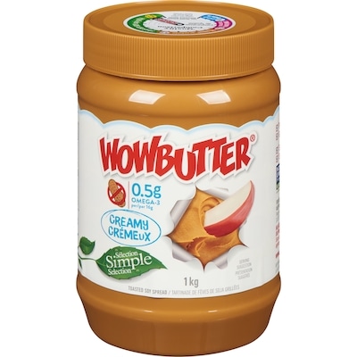 Wowbutter 100% Peanut Free Spread 1 kg, $1.20/100g