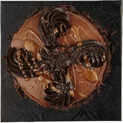 null Gâteau de 5 po au caramel salé 650 g, 2,46 $/100g