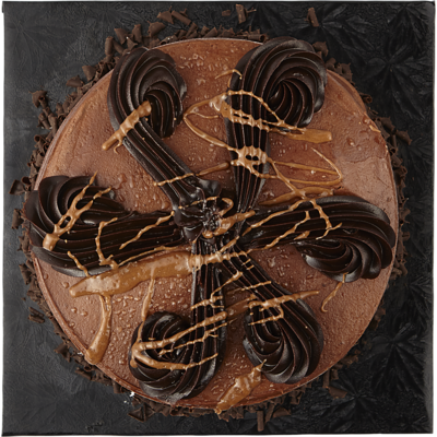 null Gâteau au caramel salé, 8 po 800 g, 1,46 $/100g