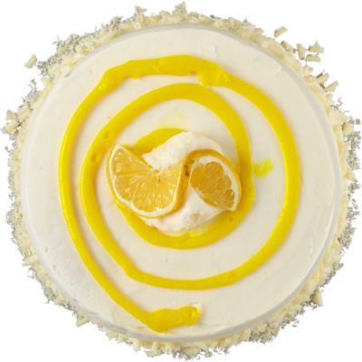 null Gâteau tourbillon de citron, 20 cm (8 po) 800 g, 1,35 $/100g