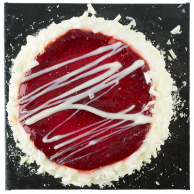 null Gâteau au fromage et à la crème aux framboises 5 po 650 g, 2,46 $/100g