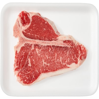 null Beef T-Bone Grilling Steak, Fast Fry $51.77/1kg $23.49/1lb