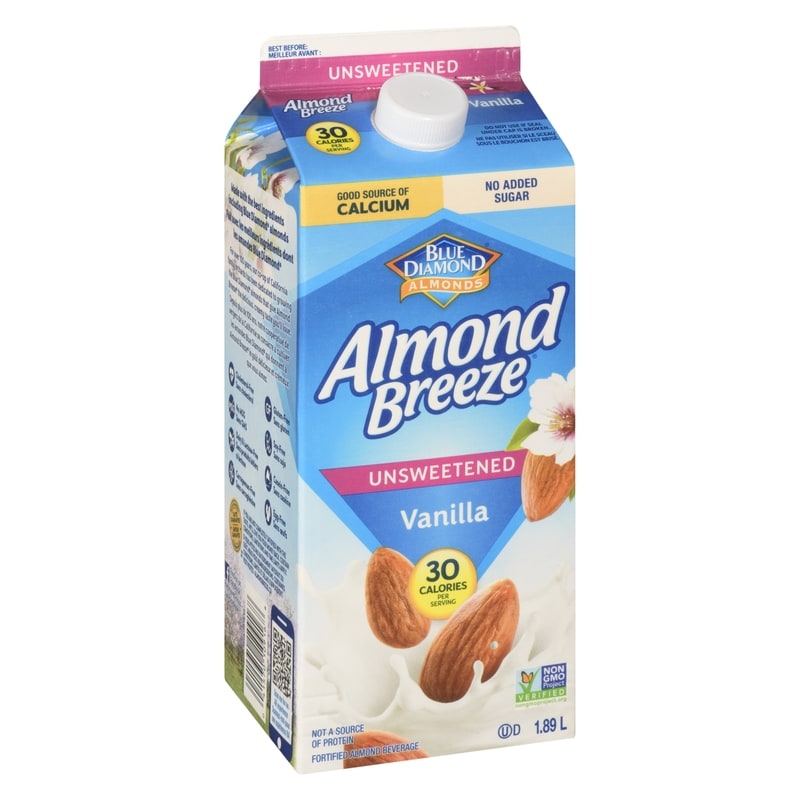Almond Breeze Almond Milk, Unsweetened Vanilla