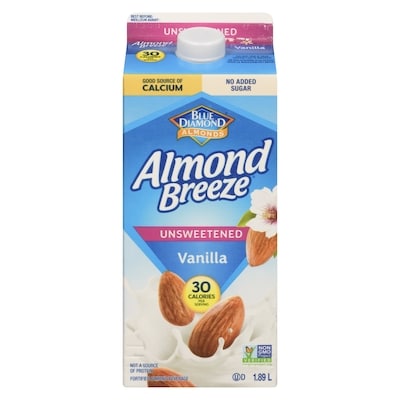 Almond Breeze Almond Milk, Unsweetened Vanilla