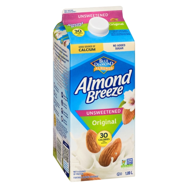Almond Breeze Unsweetened Almond Milk, Original