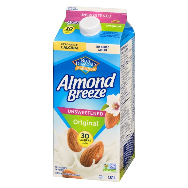 Almond Breeze Unsweetened Almond Milk, Original
