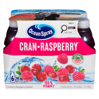 Ocean Spray Cranberry Raspberry Cocktail 6x295.0 ml, $0.34/100ml