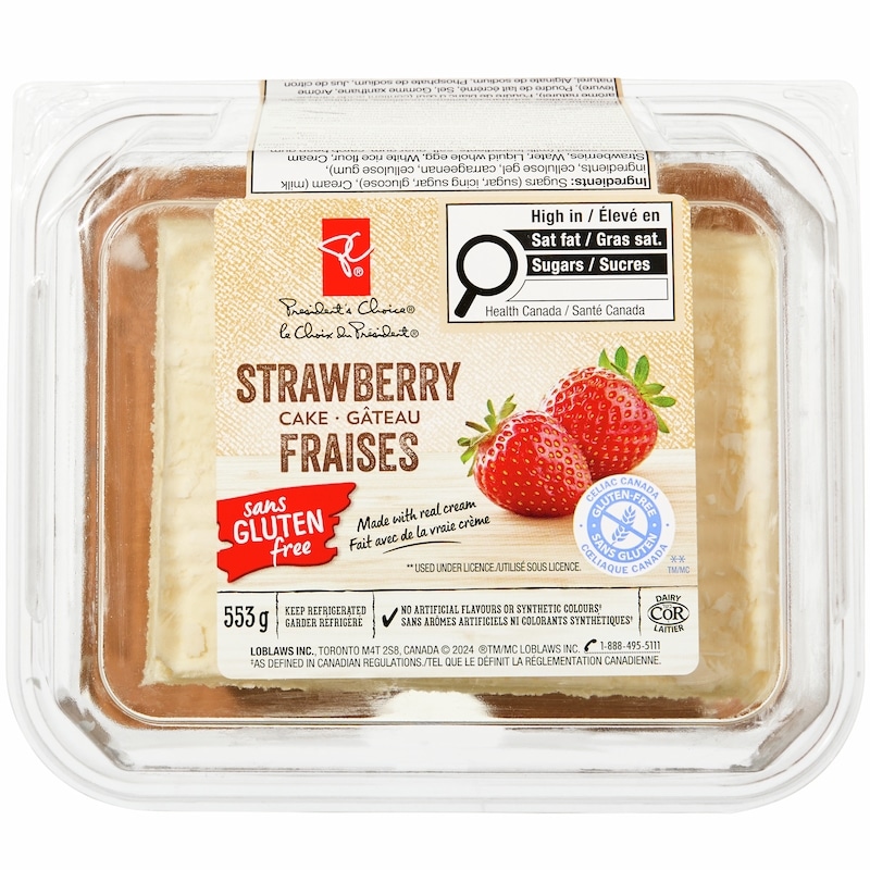 専用リニューアル濃度upCRDP 1ml StrawberryShortcake President's Choice Strawberry Cake - 553 g | Zehrs