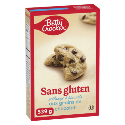 Betty Crocker Mélange à Biscuits  Sans Gluten, Pépites de Chocolat 539 g, 1,67 $/100g