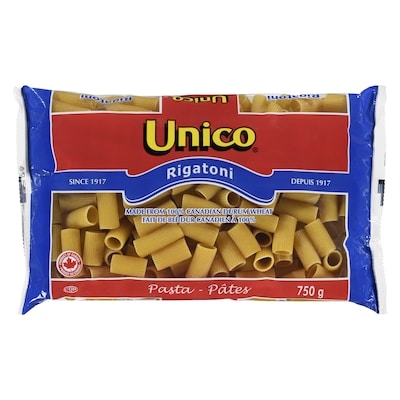 Unico Rigatoni 750 g, $0.44/100g