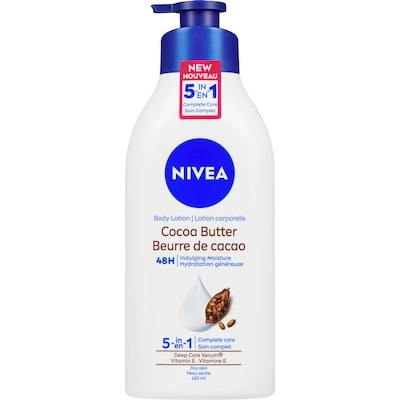 Nivea Cocoa Butter Body Lotion 625 ml, $1.76/100ml