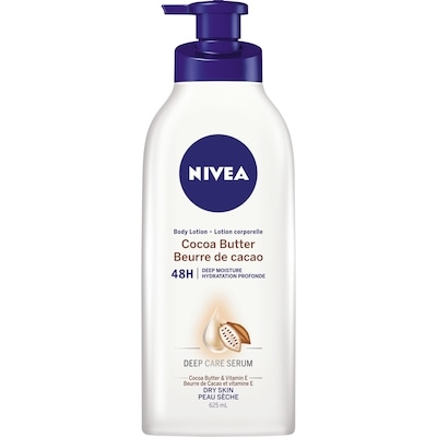 Nivea Lotion corporelle au beurre de cacao 625 ml, 1,53 $/100ml