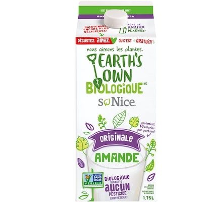 So Nice Boisson à l'amande biologique Originale 1.75 l, 0,26 $/100ml