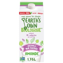 So Nice Boisson à l'amande biologique Originale Non Sucrée 1.75 l, 0,23 $/100ml