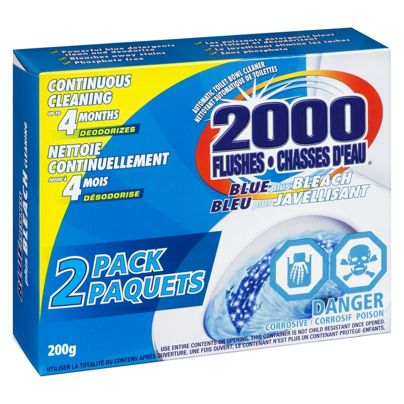 Blue + Bleach Automatic Toilet Bowl Cleaner